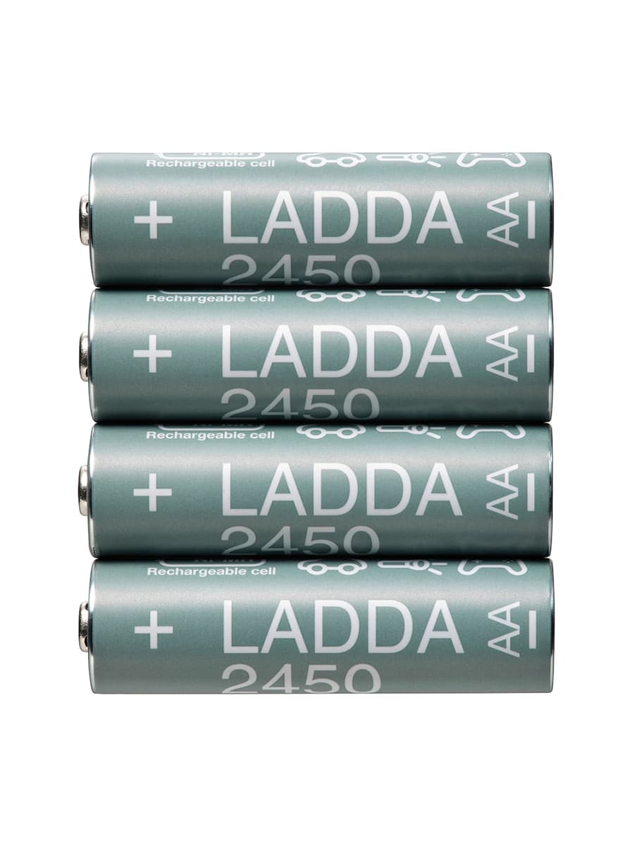 Аккумуляторная батарейка IKEA Ladda HR06 AA 1.2V 2450mAh