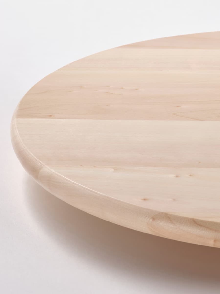 Поднос вращающийся IKEA SNUDDA массив дерева 39 см