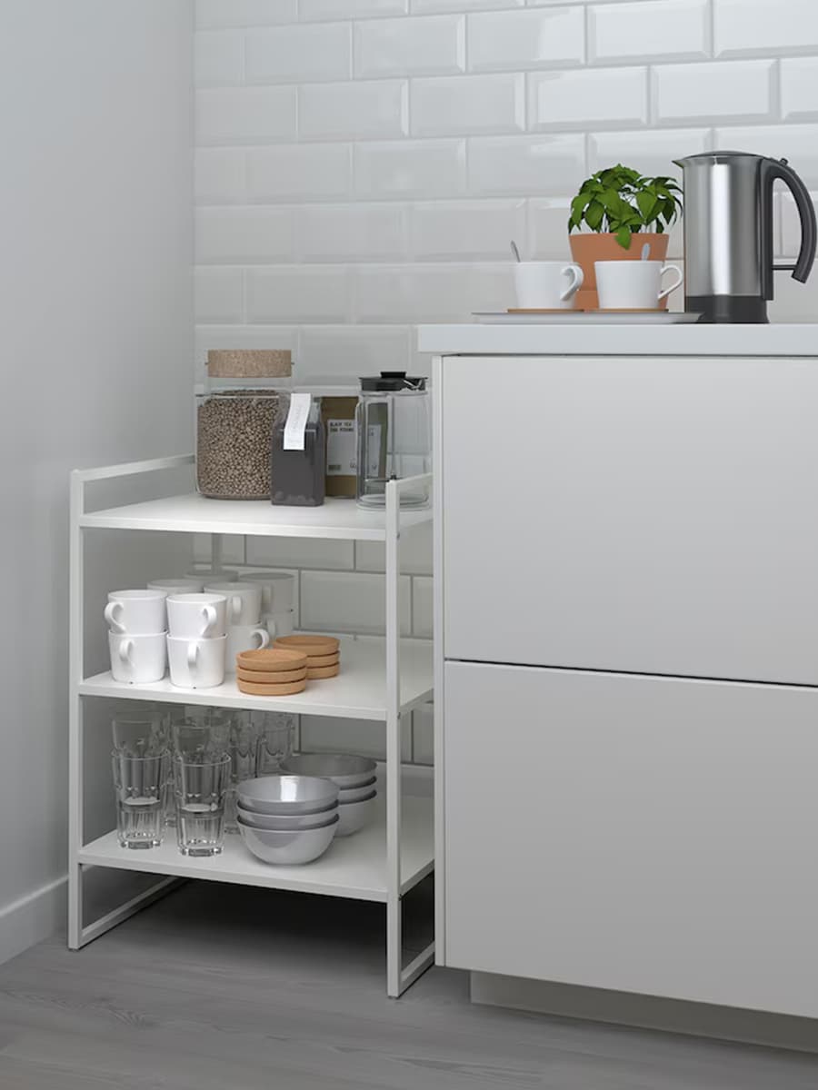 Стеллаж IKEA JONAXEL Белый 50x51x70 см