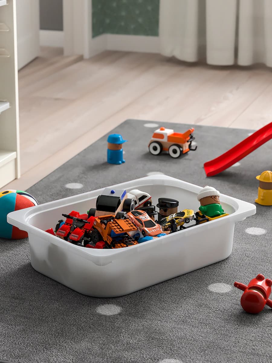 Ящик для хранения IKEA Trofast розовый 42x30x23 см