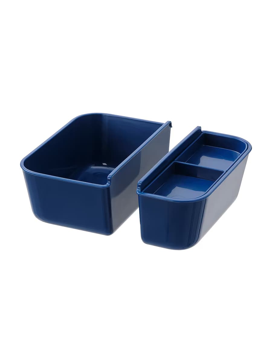 Вставка для пищевого контейнера IKEA 365+ комплект из 2 шт