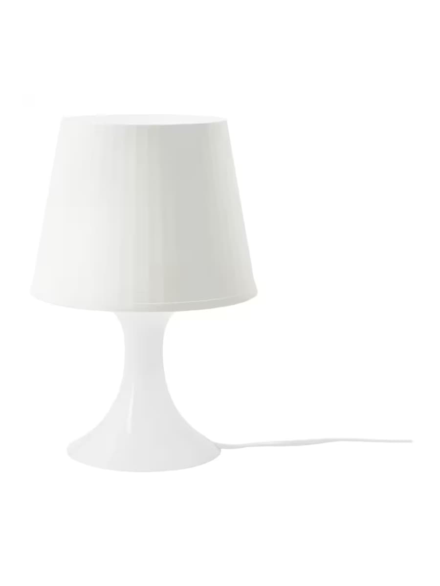 Настольная лампа IKEA LAMPAN Белый 29 см