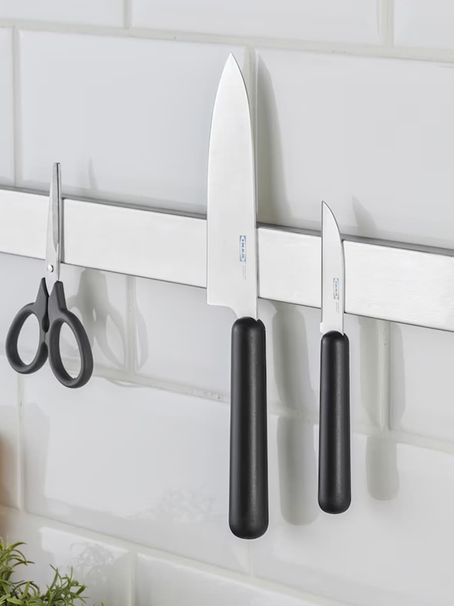 Набор IKEA FÖRDUBBLA из 2 ножей серый