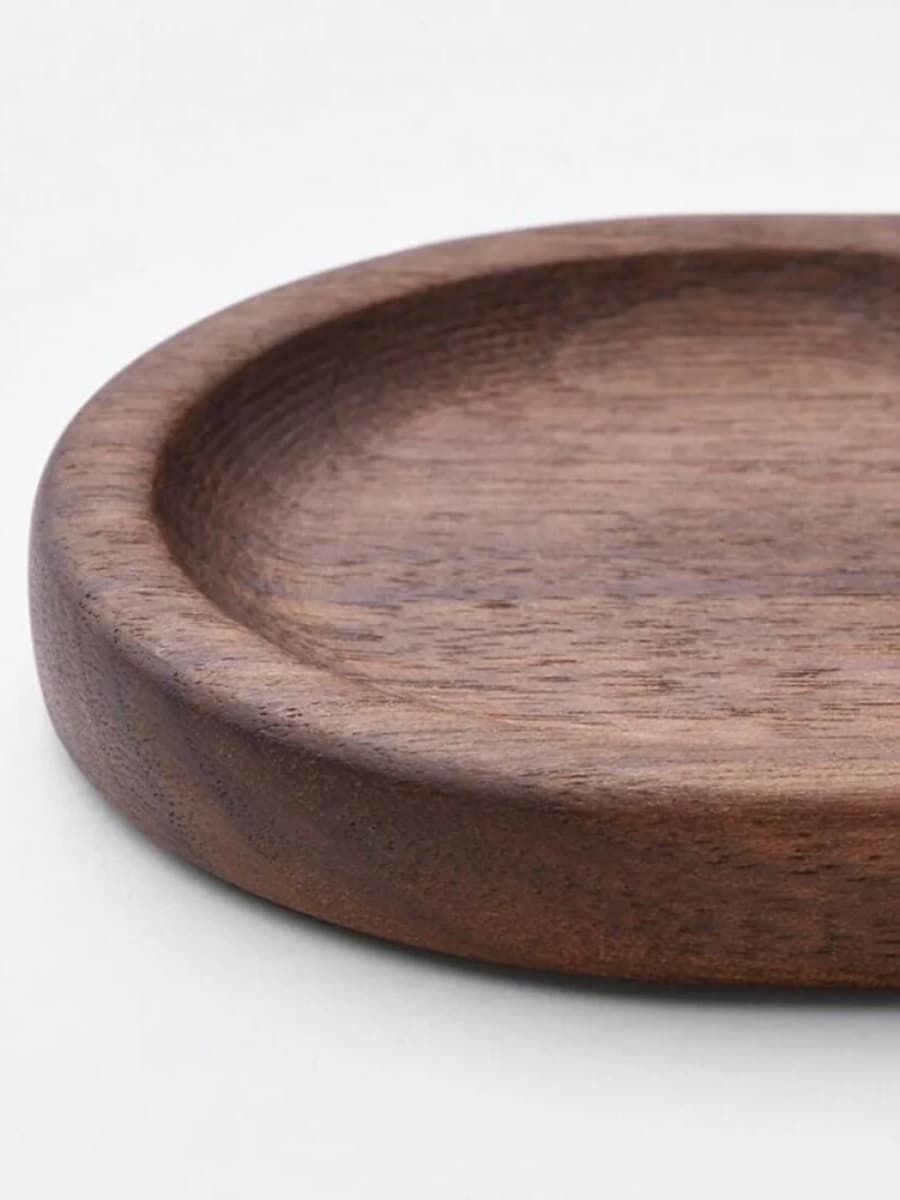 Поднос, IKEA KRÖSAMOS орех, 17x8 см '