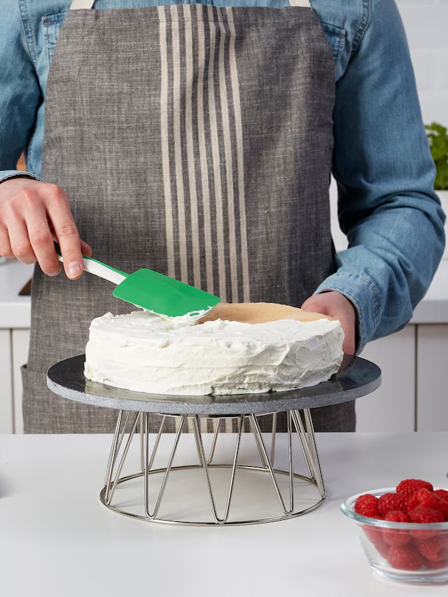 Резиновый шпатель IKEA GUBBRÖRA зеленый/белый