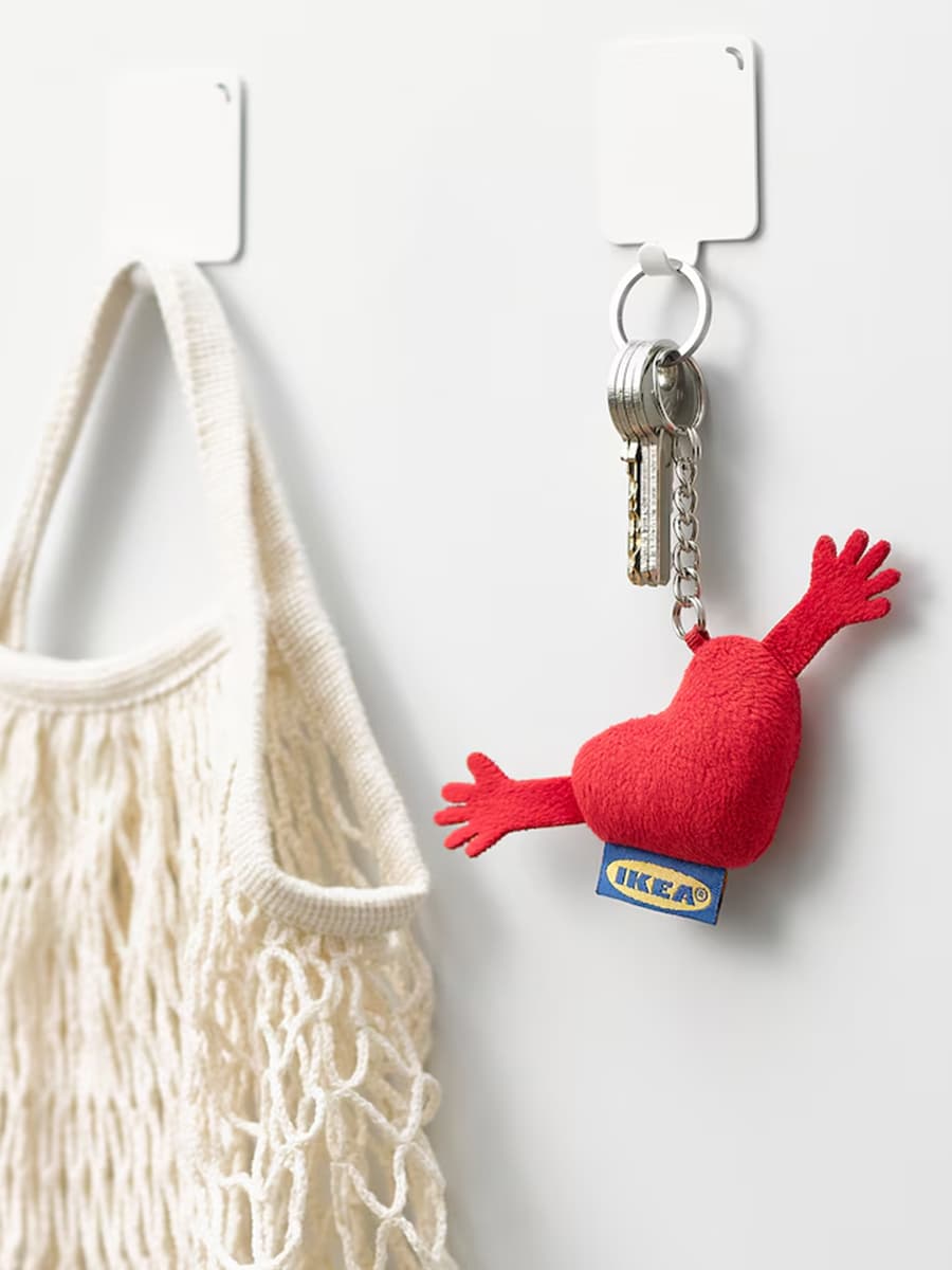 Брелок IKEA EFTERTRÄDA сердце