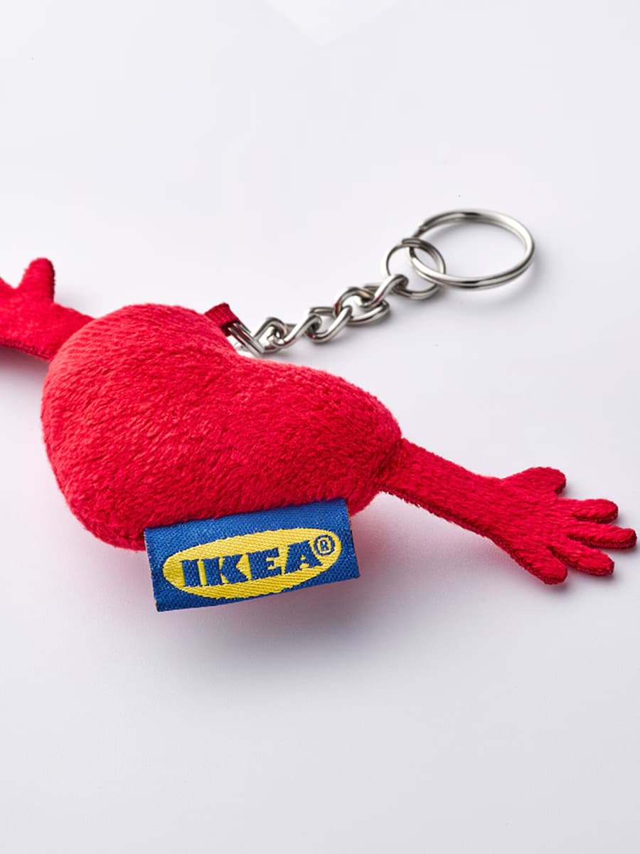 Брелок IKEA EFTERTRÄDA сердце
