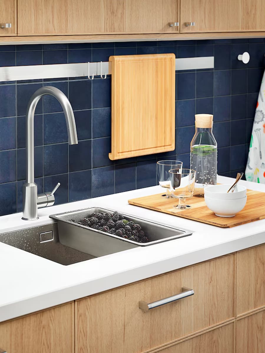 Дуршлаг IKEA NORRSJÖN нержавеющая сталь