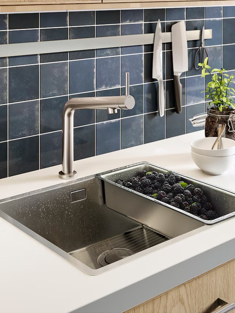 Дуршлаг IKEA NORRSJÖN нержавеющая сталь