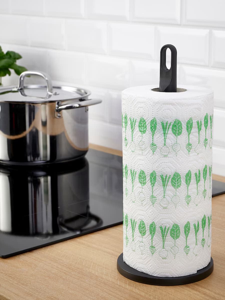 Держатель для кухонных рулонов IKEA FAMILJ, антрацит
