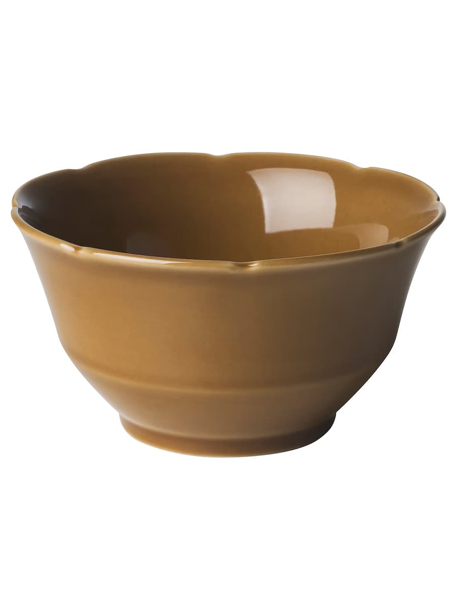 Чаша IKEA FÖSSTA бирюзовые лепестки 18 см