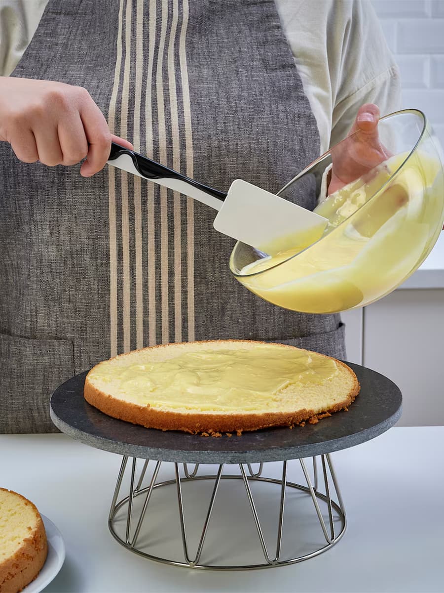 Резиновый шпатель IKEA GUBBRÖRA черный/белый