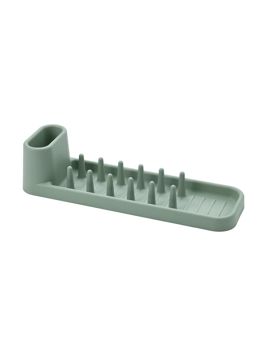 Сушилка для посуды IKEA STÄMLING светло-серо-зеленая, 48 см