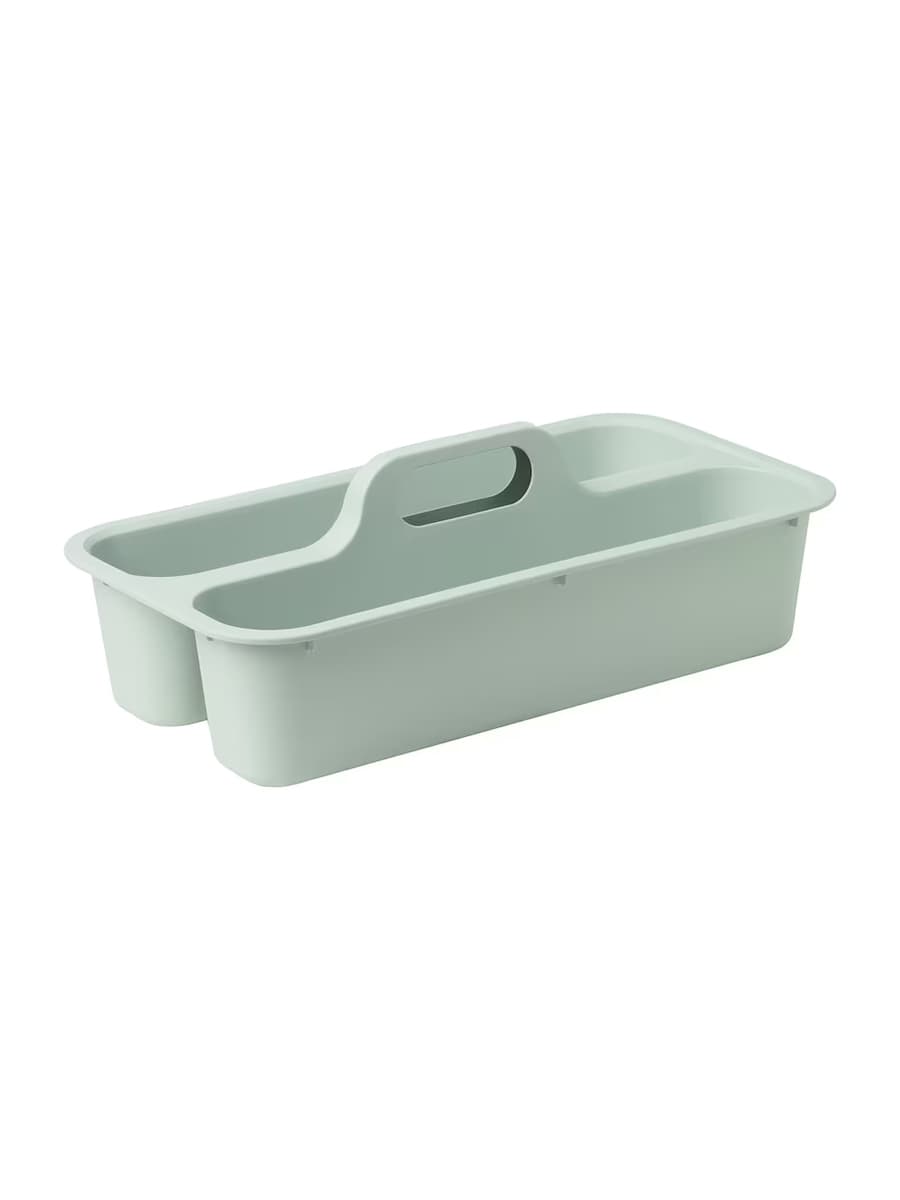 Ведро IKEA PEPPRIG для уборки и корзина, зеленый