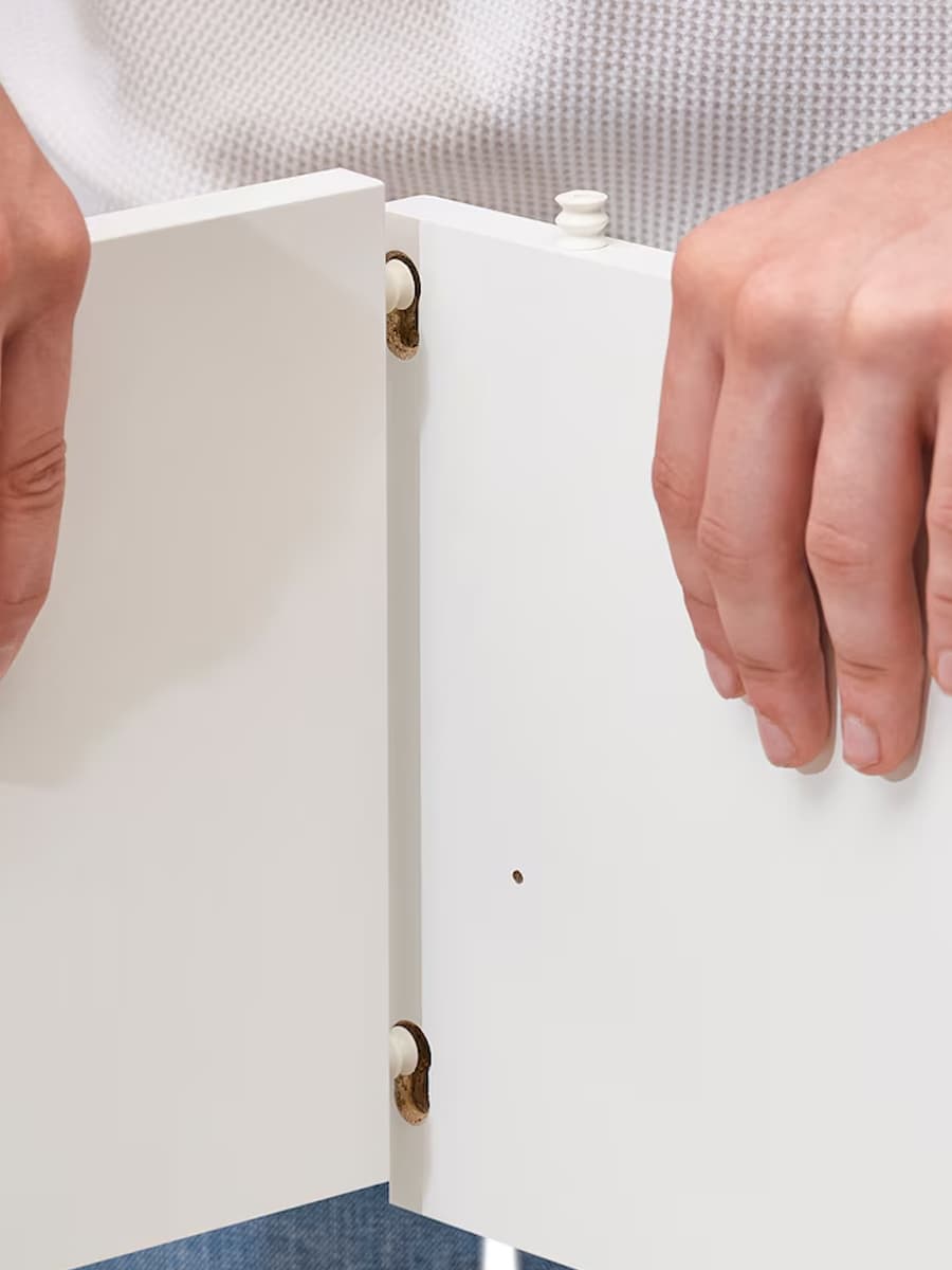 Журнальный столик IKEA VIHALS белый 91x37 см