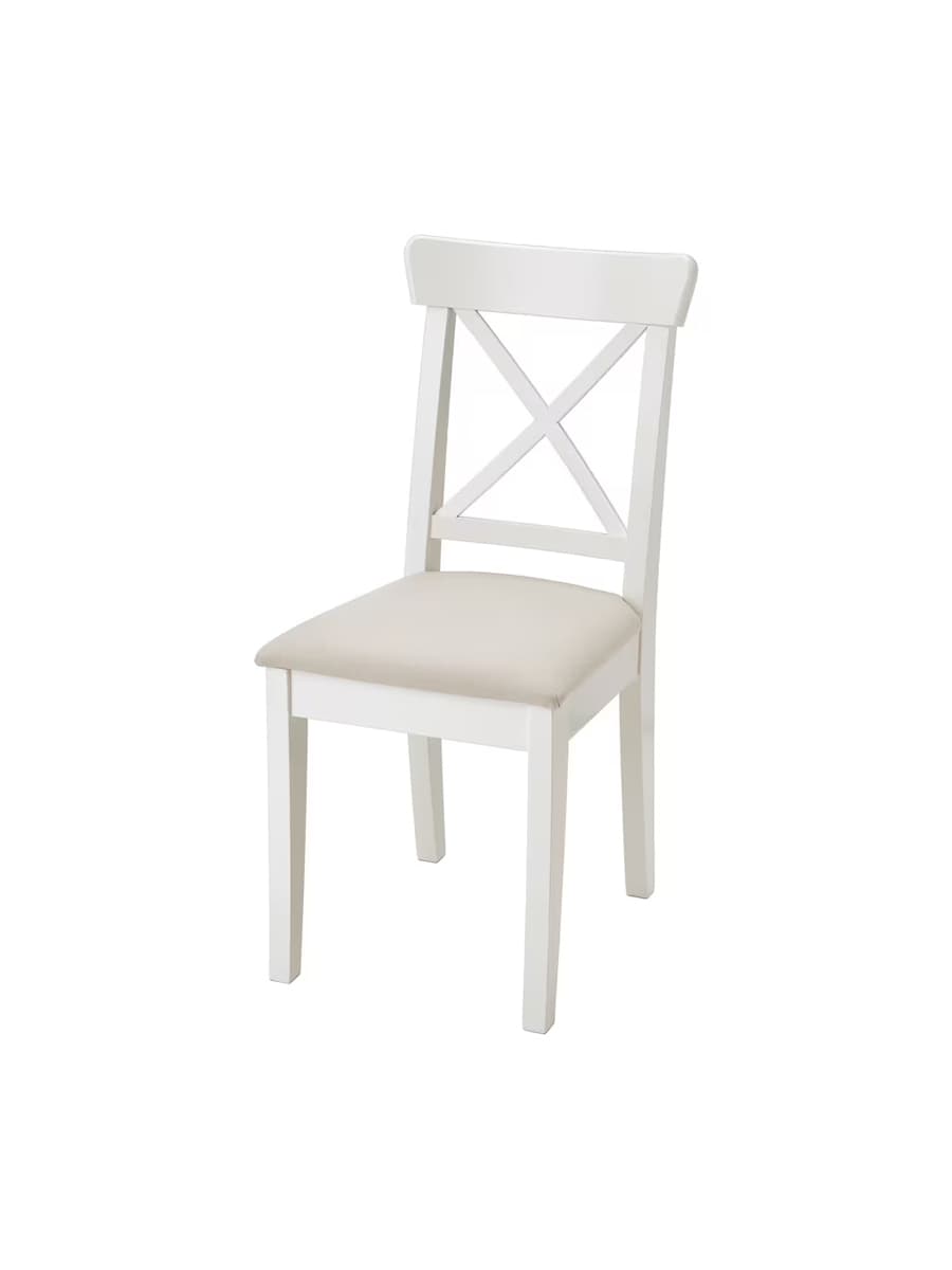 Cтул IKEA INGOLF бежевый мягкий