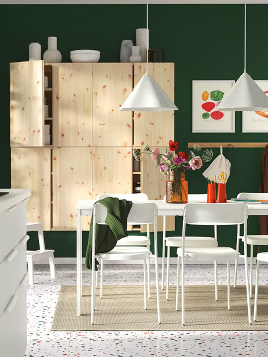 Стул IKEA VIHALS белый
