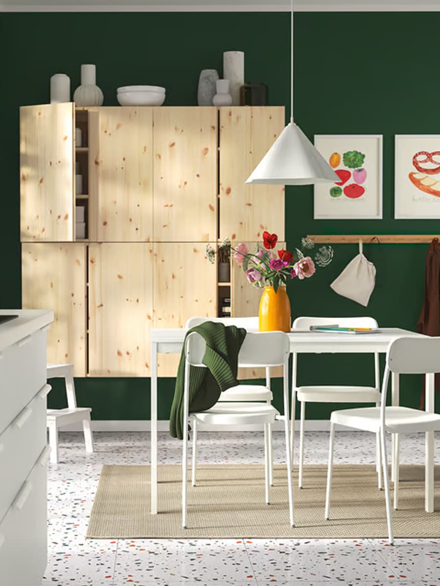 Стул IKEA VIHALS белый