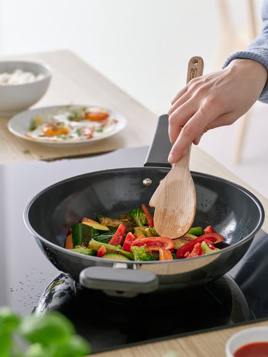 Ложка для готовки, масив IKEA STRÅLFENA березы, 29 см