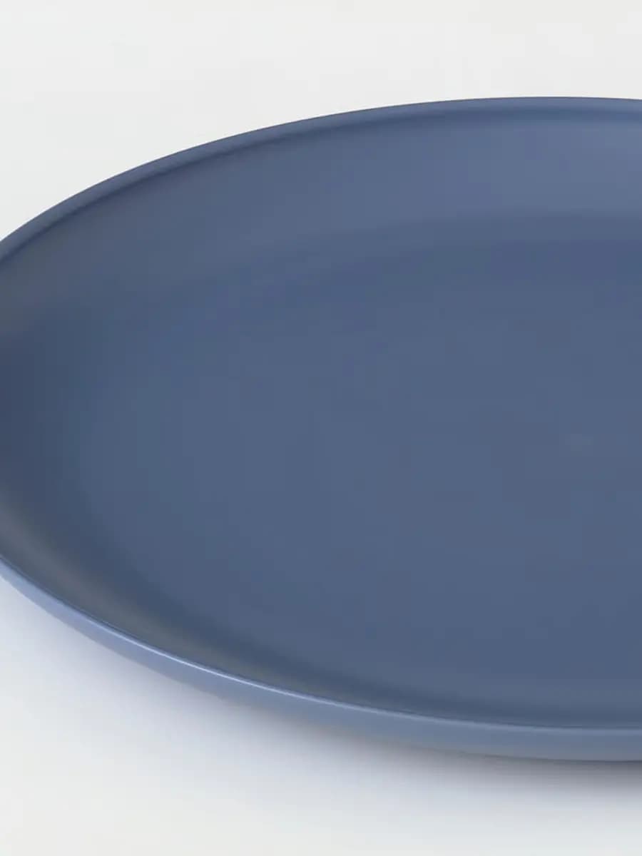 Тарелка IKEA VITABBORRE синий 26 см
