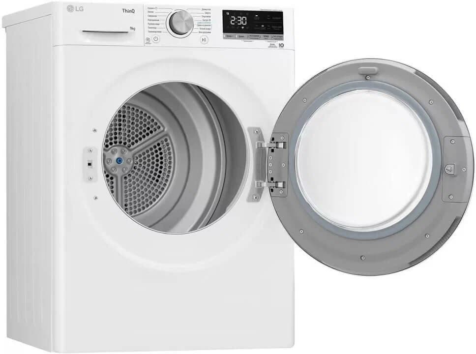 Cушильная машина LG DC90V5V0W.BBWPCOM