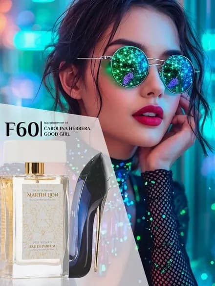 Парфюмерная вода Martin Lion F60 ( CAROLINA HERRERA GOOD GIRL) 50 мл