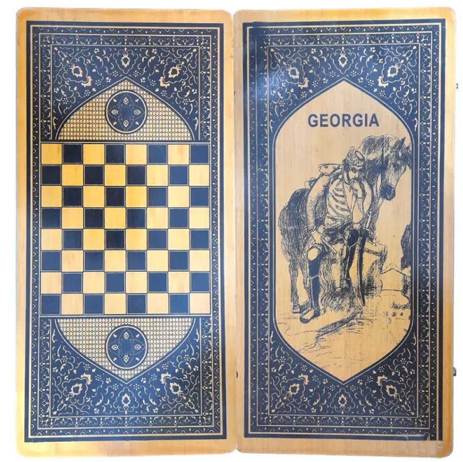 Нарды и шахматы деревянные «Georgia» (2 в 1)