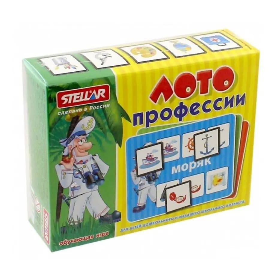 Настольная игра «Лото: Профессии» (24 фишки)