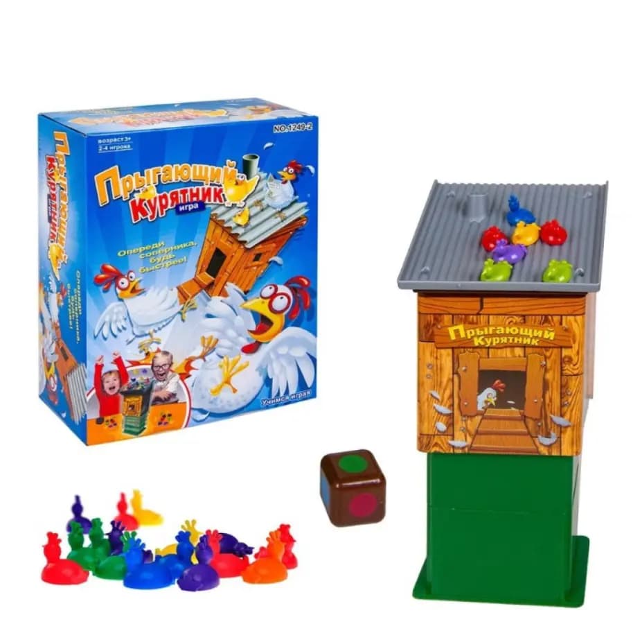 Настольная игра «Прыгающий курятник»