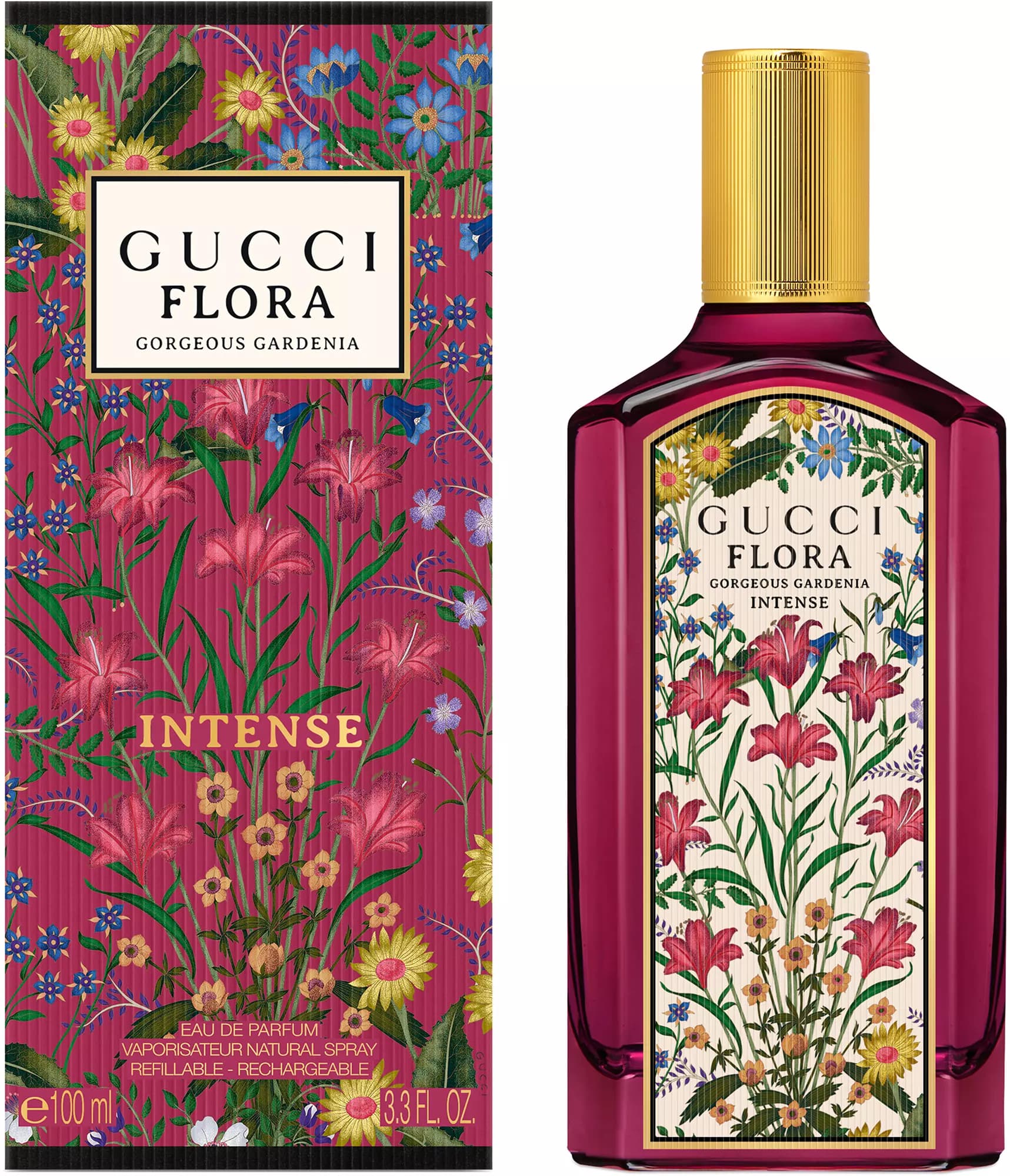 Парфюмерная вода Gucci Flora Gorgeous Gardenia Intense (100 мл)