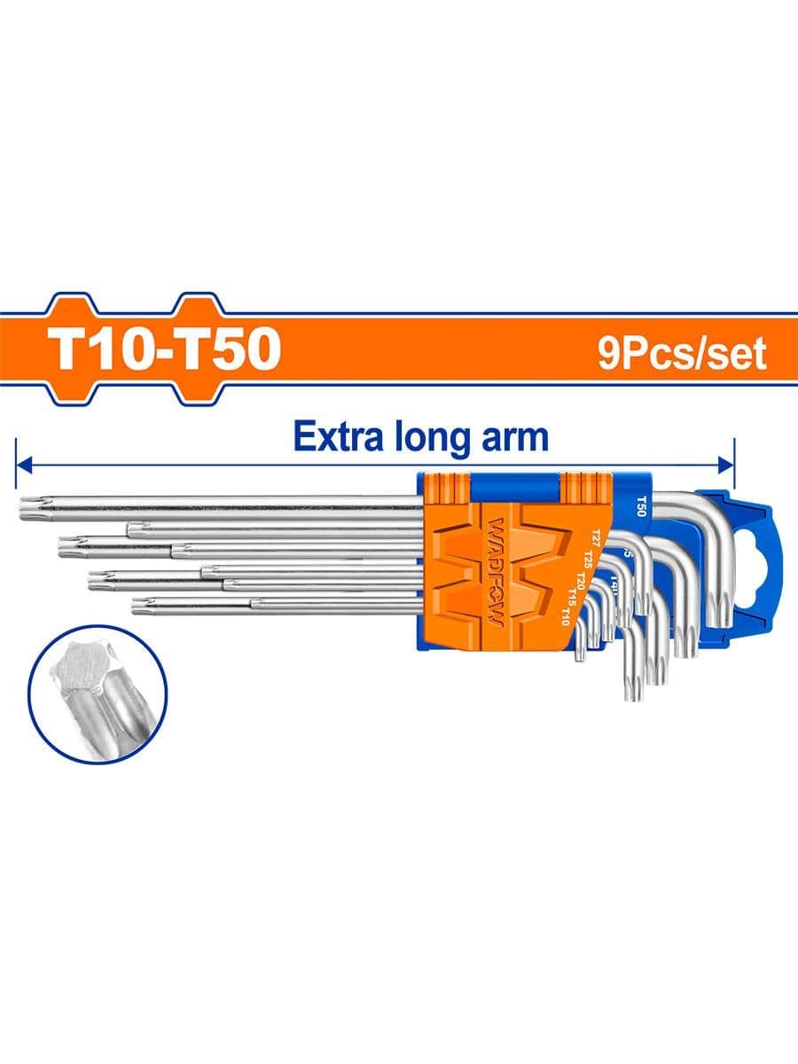 Ключ Torx 9 шт. WHK3292