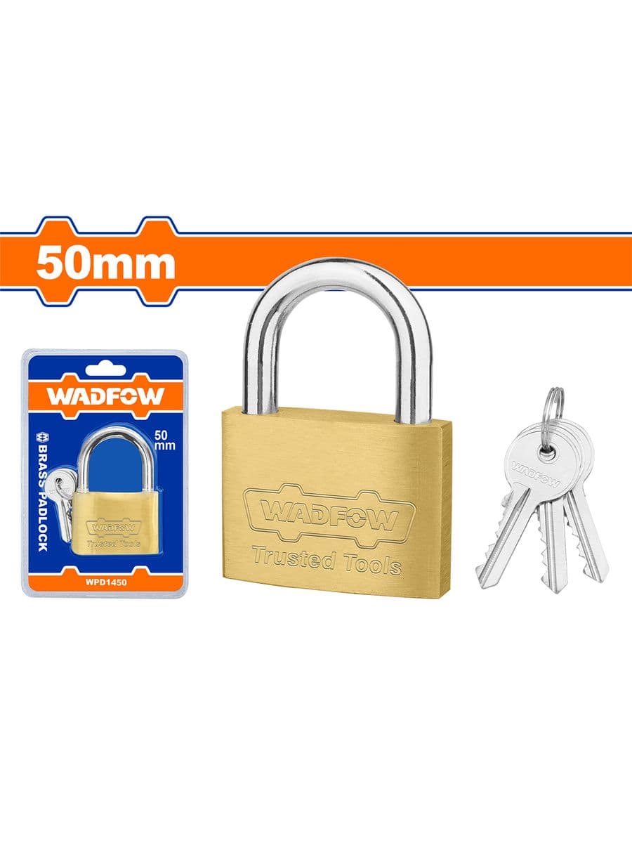 Сверхмощный латунный замок 50мм WPD1450