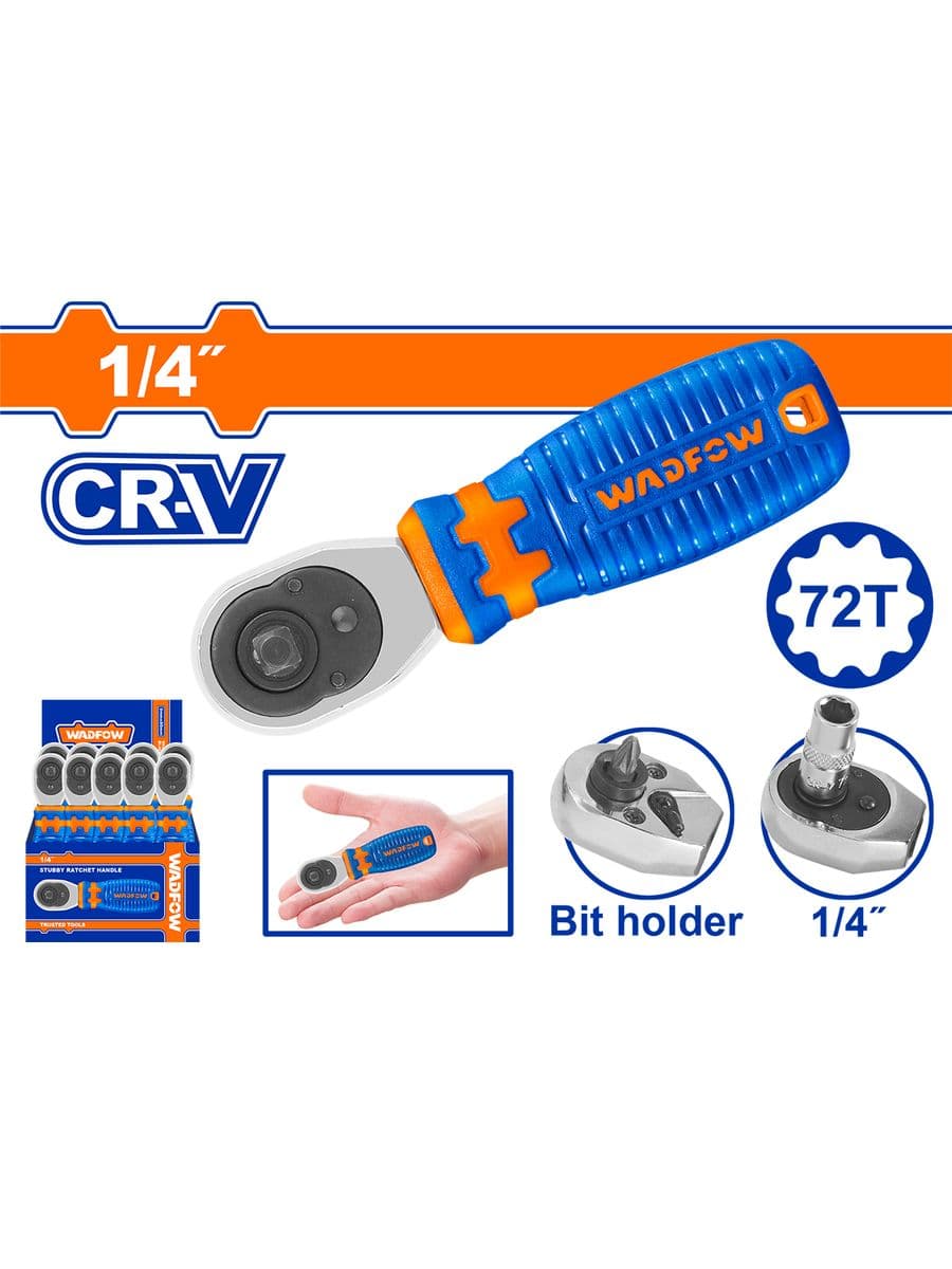 Ключ 1/4" 2в1 WRW2J14