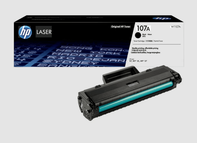 Оригинальный лазерный картридж Jet HP 107A W1107A (чёрный)