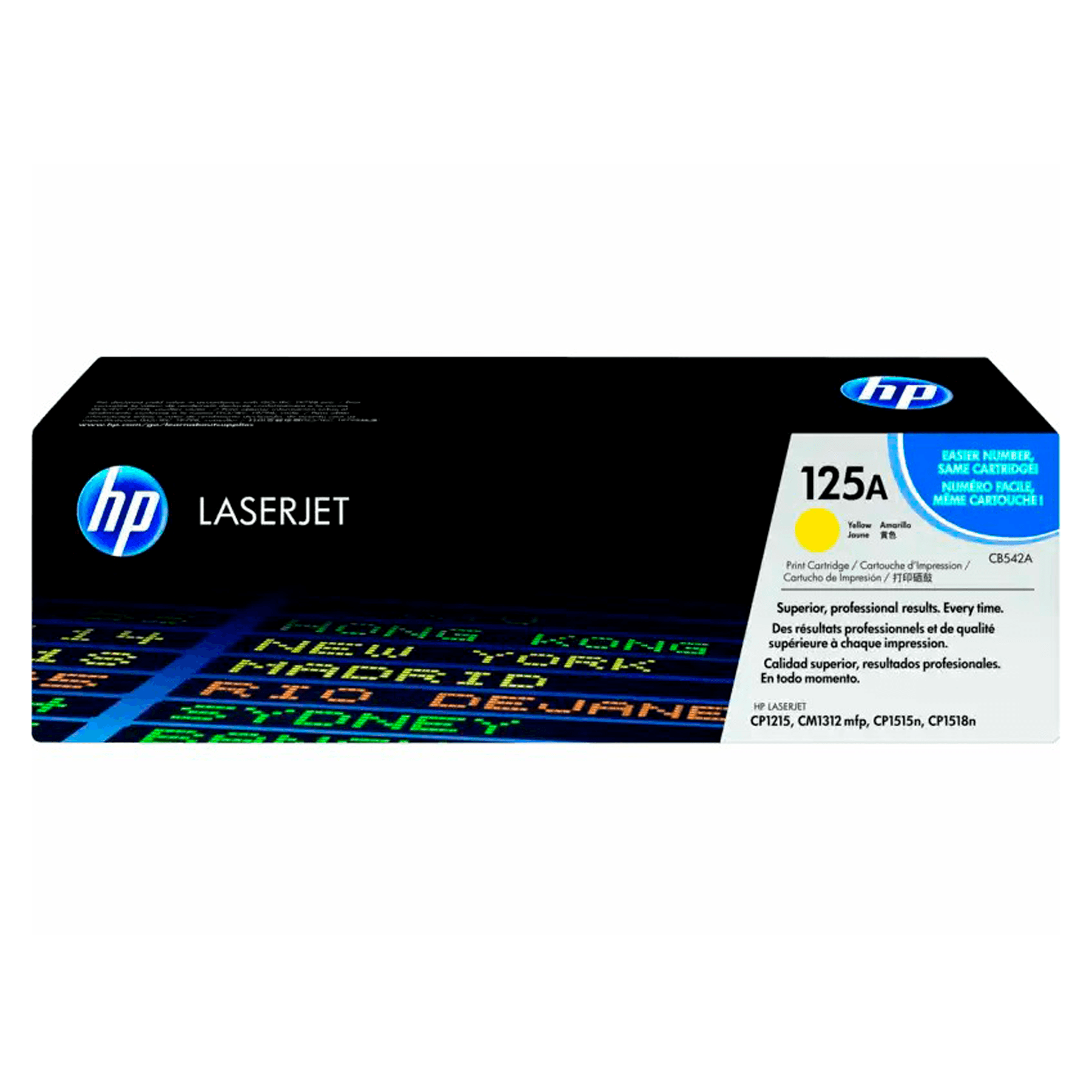 Картридж HP 125A - жёлтый (CB542A)