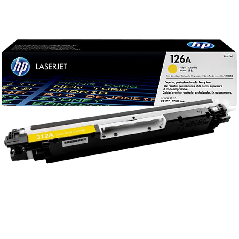 Картридж HP 126A Желтый (CE312A)