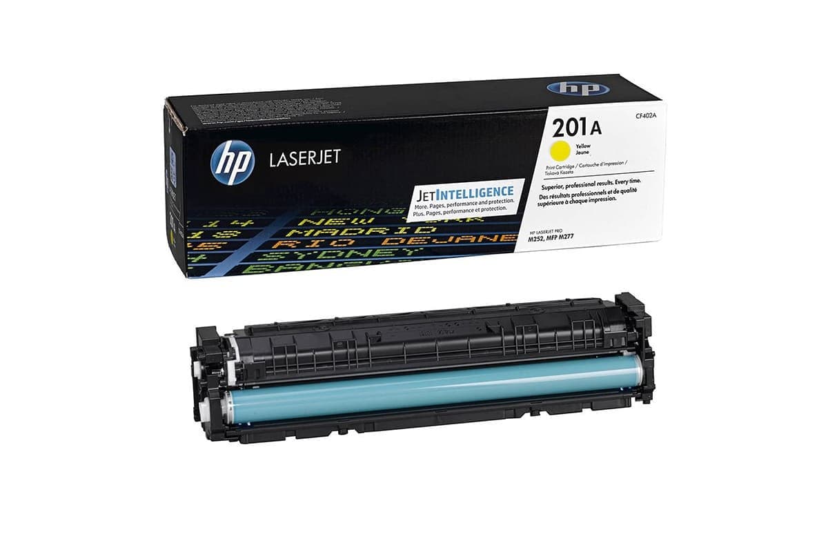 Картридж HP 201A, жёлтый (CF402A) для Color LaserJet
