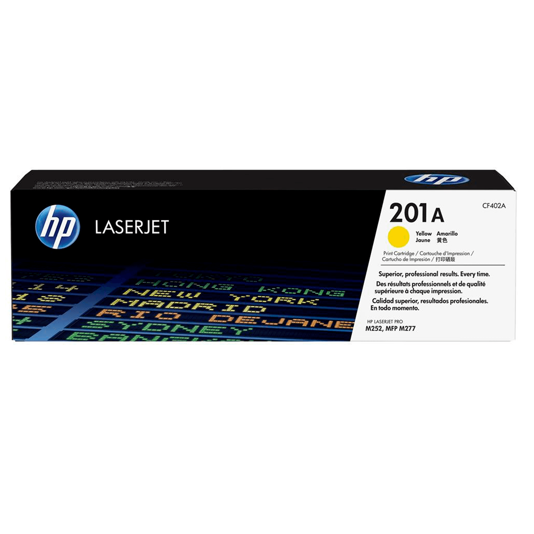 Картридж HP 201A, жёлтый (CF402A) для Color LaserJet