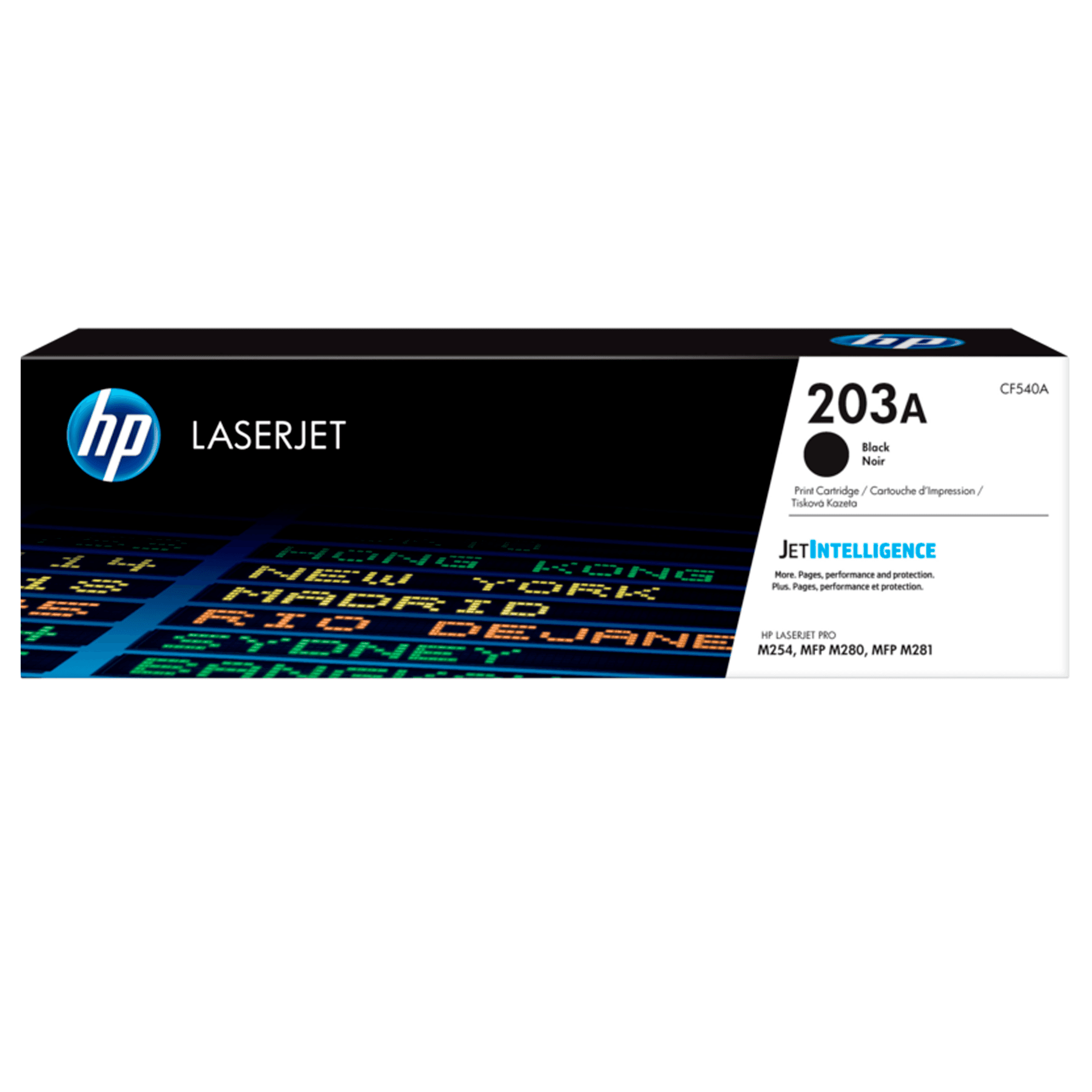 Картридж HP 203A, чёрный (CF540A) для Color LaserJet