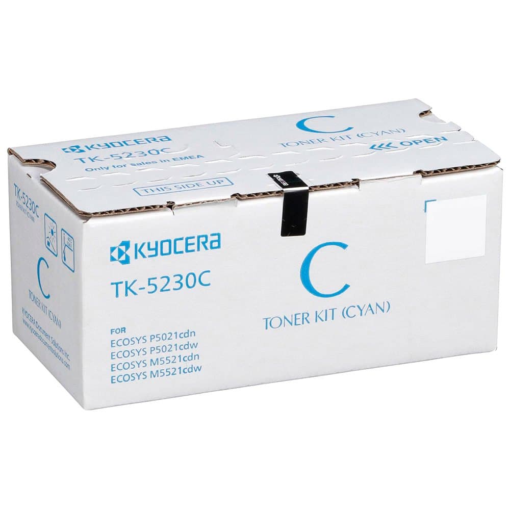 Картридж Color LaserJet Kyocera TK-5230C, Голубой, для принтеров M5521MFP