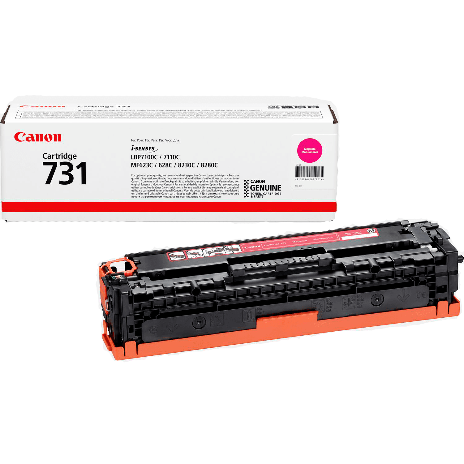 Оригинальный лазерный картридж Jet Canon 731 (пурпурный)