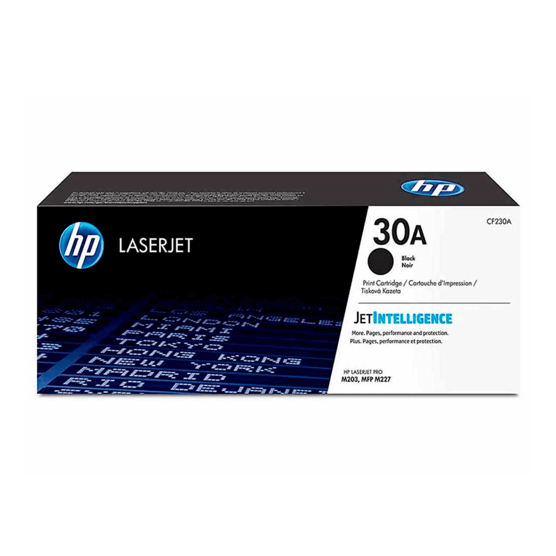 Оригинальный лазерный картридж Jet HP 30A CF230A (чёрный)