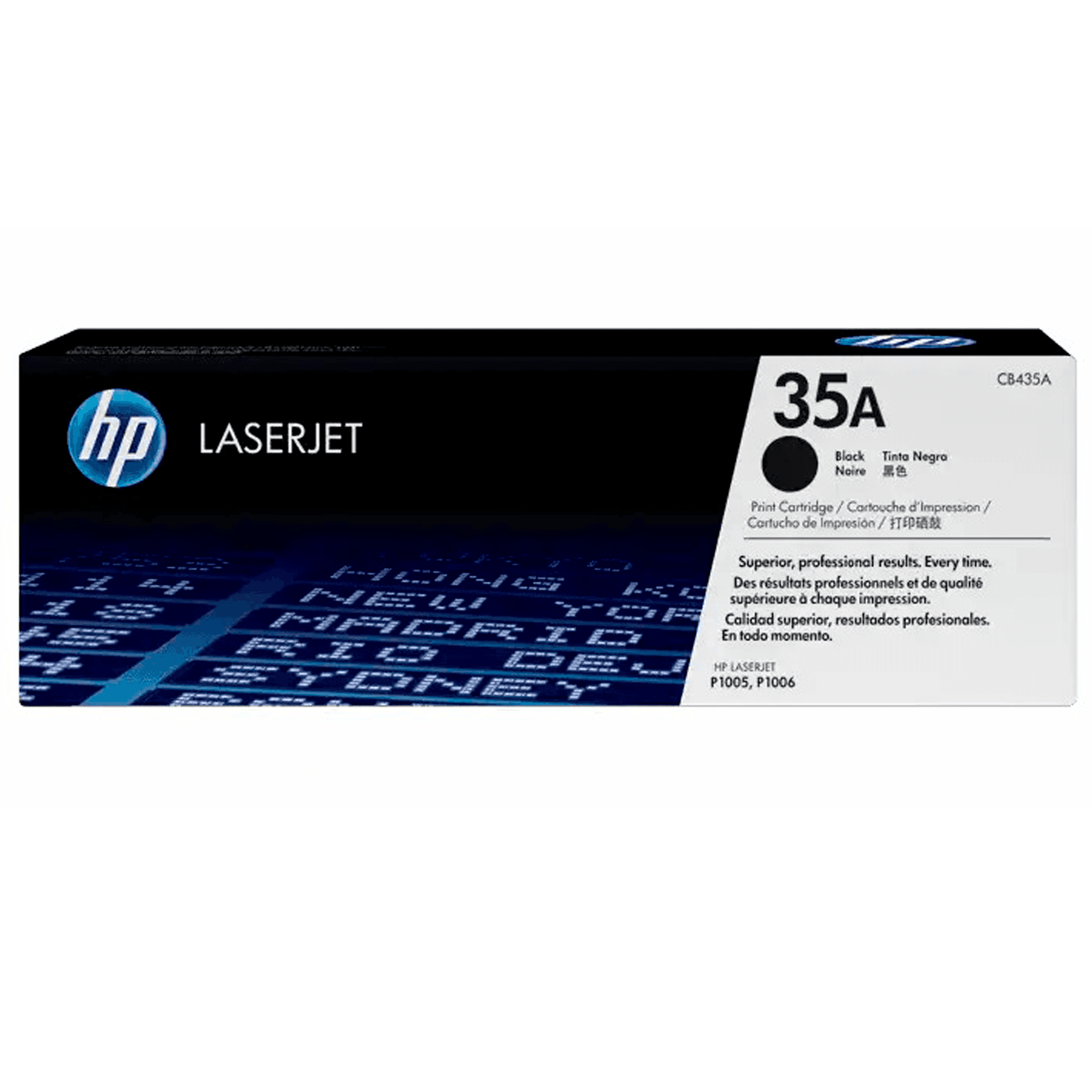 Оригинальный лазерный картридж Jet HP 35A CB435A (чёрный)