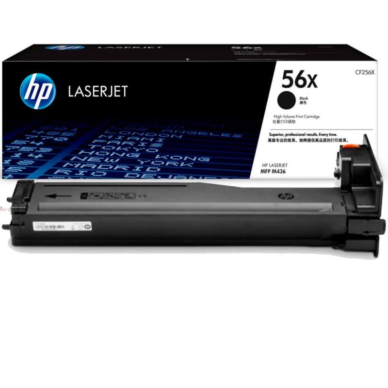 Оригинальный лазерный картридж Jet HP 56X CF256X (чёрный)