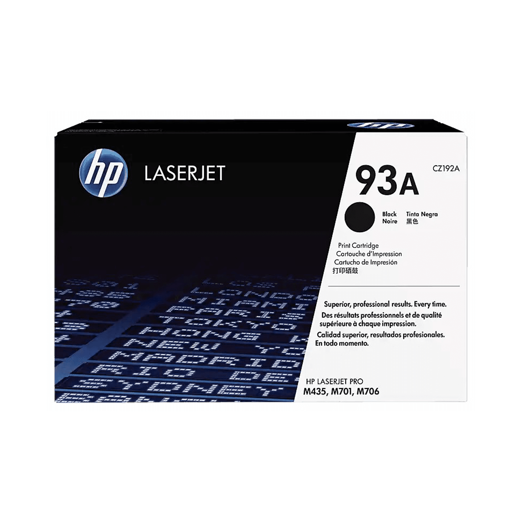 Оригинальный лазерный картридж Jet HP 93A CZ192A (чёрный)