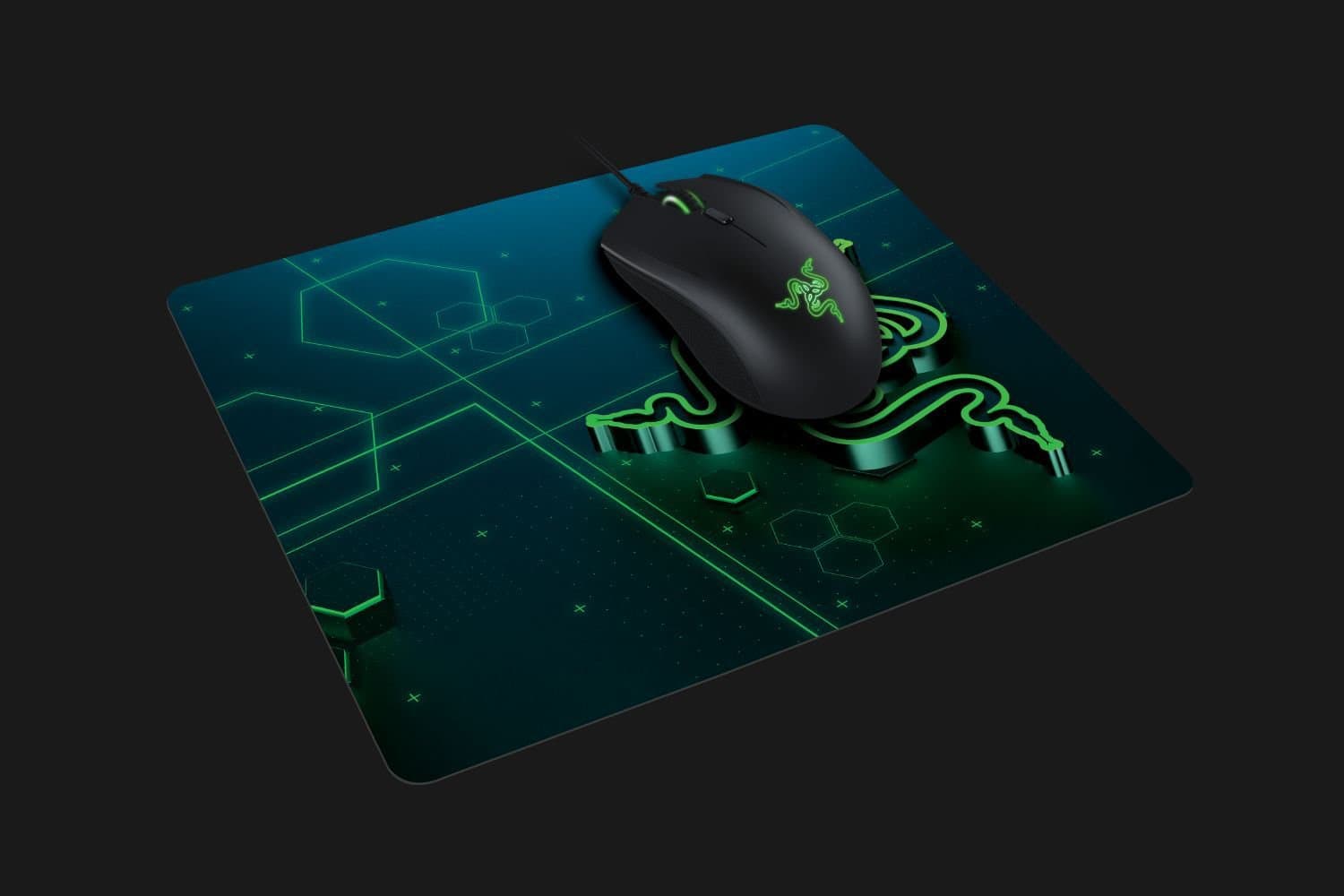 Игровой коврик для мыши Razer Goliathus Mobile (215мм × 270мм × 1.5мм)