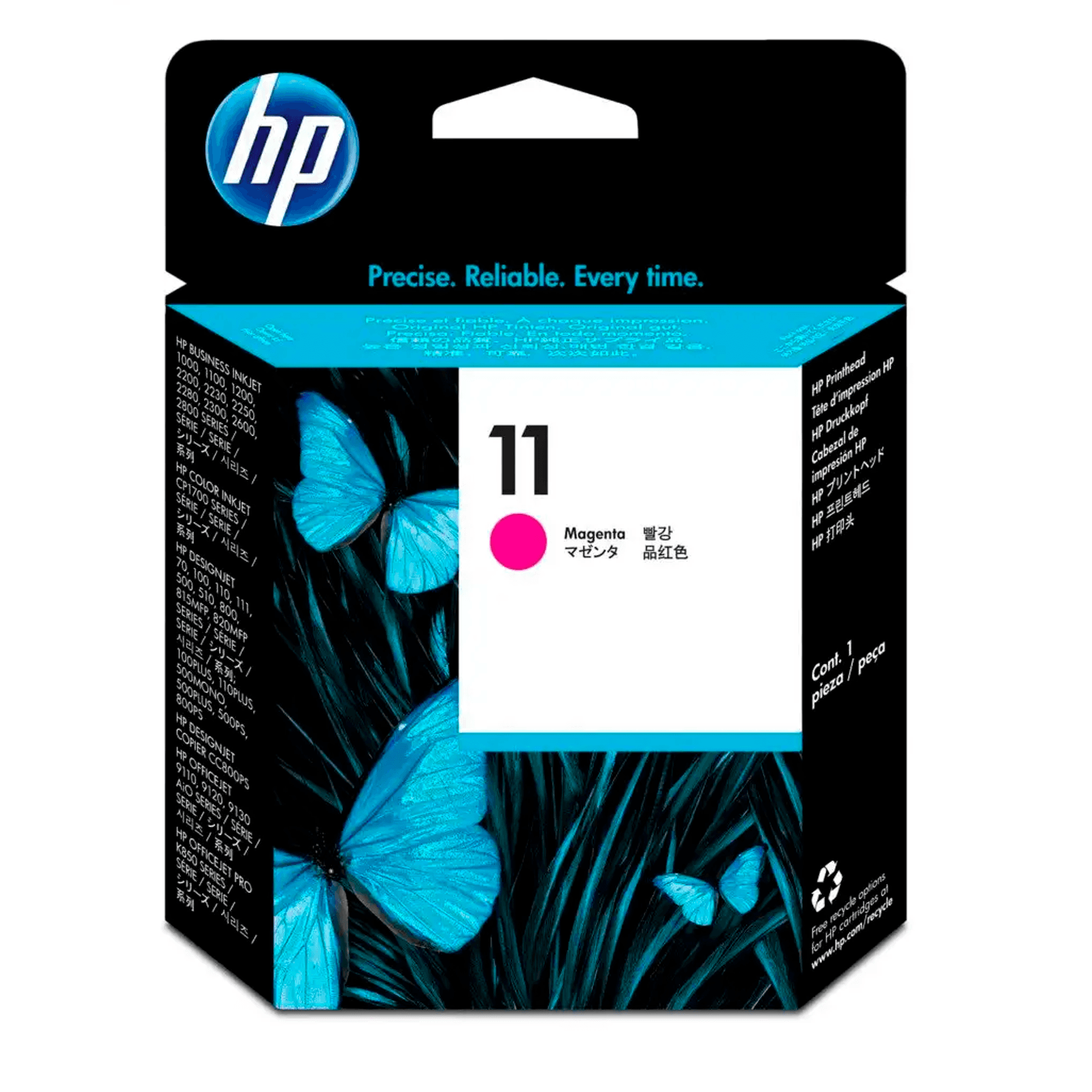 Печатная головка HP 11 (C4812A), пурпурная