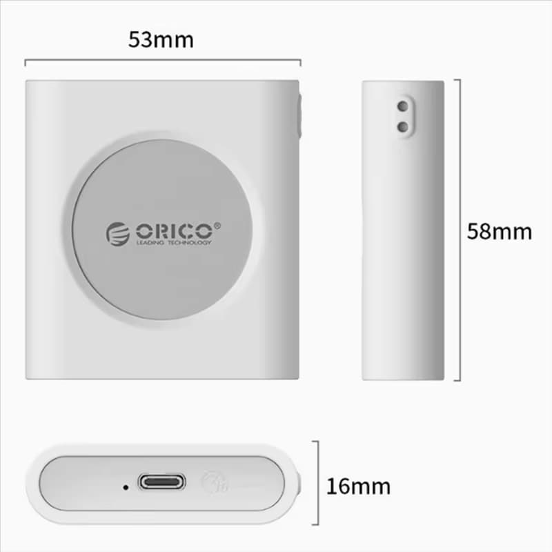Внешний корпус для жёсткого диска ORICO IP30-G2 для SSD M.2 NVMe 223 (Белый).