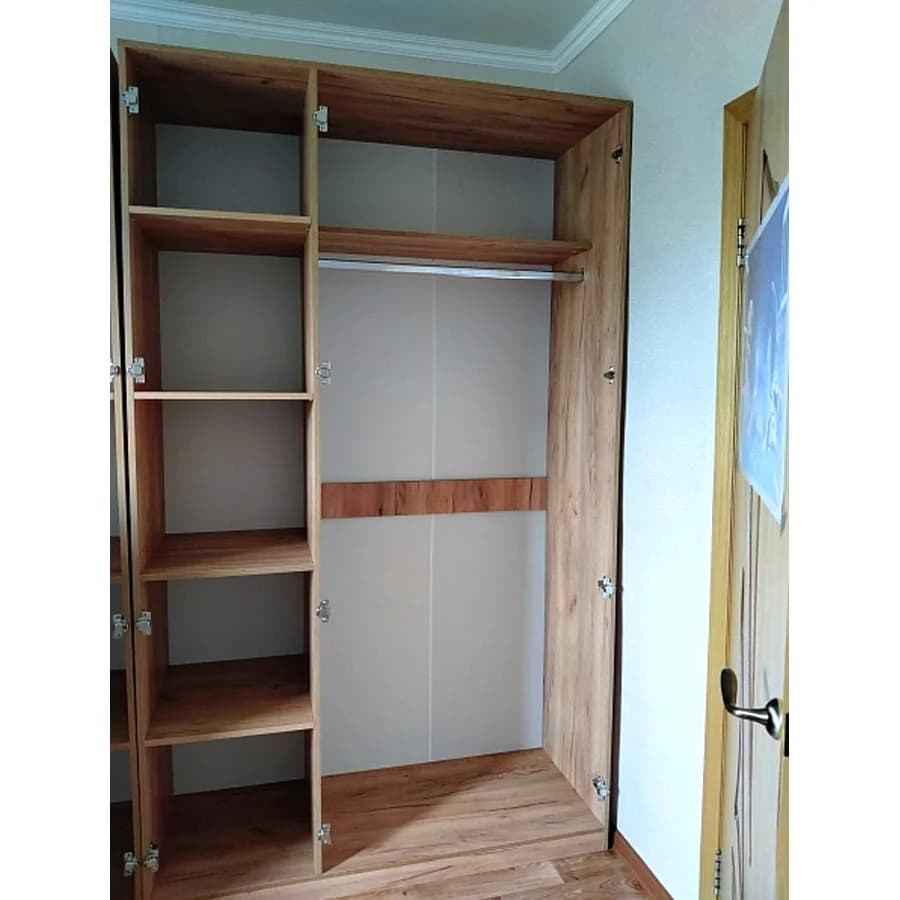 Шкаф Комбинированный с зеркалом (135х225см) из коллекции Хилтон