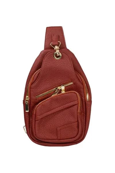 FASHION BAG СУМКА ЧЕРЕЗ ПЛЕЧО Женс. FB 0163 Бордовый